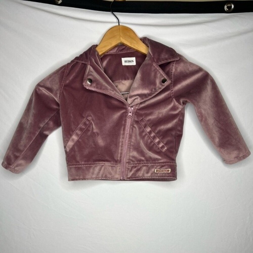 Hudson baby girl velvet jacket Size 2T
